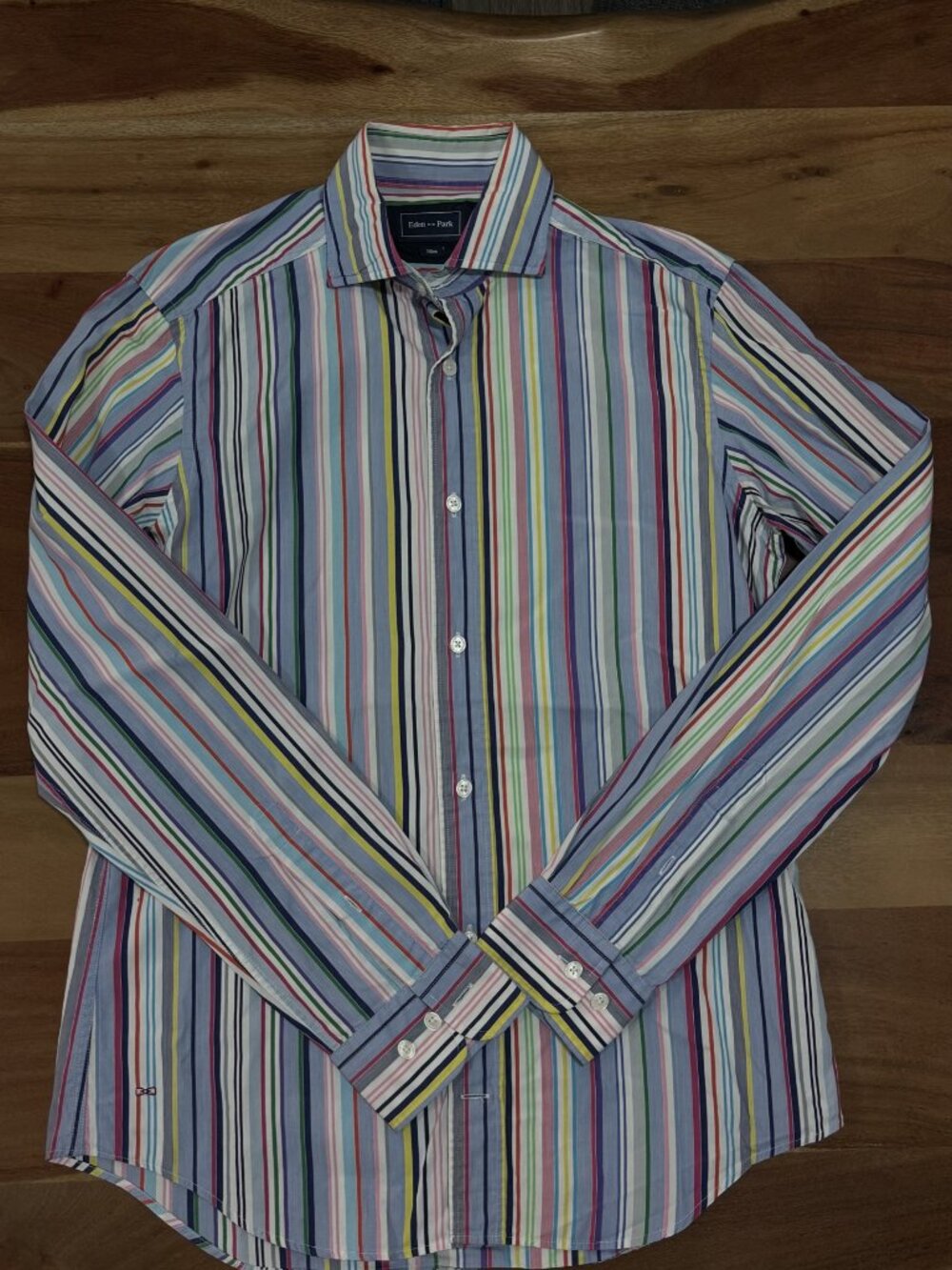Eden Park multicolour striped shirt – size S